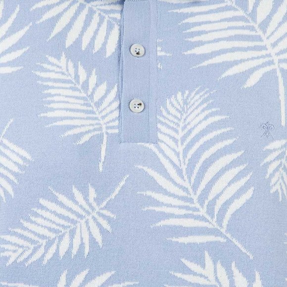 DAMAT Sky Blue Exclusive Polo T-Shirt - Picture 2 of 2